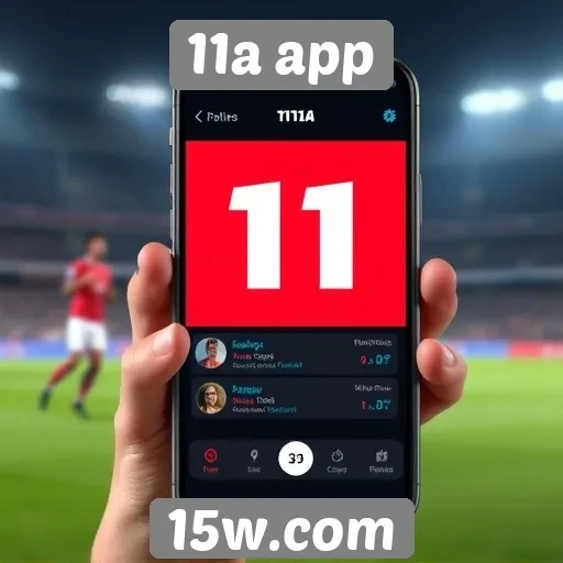 Apostas esportivas na plataforma do 11a app